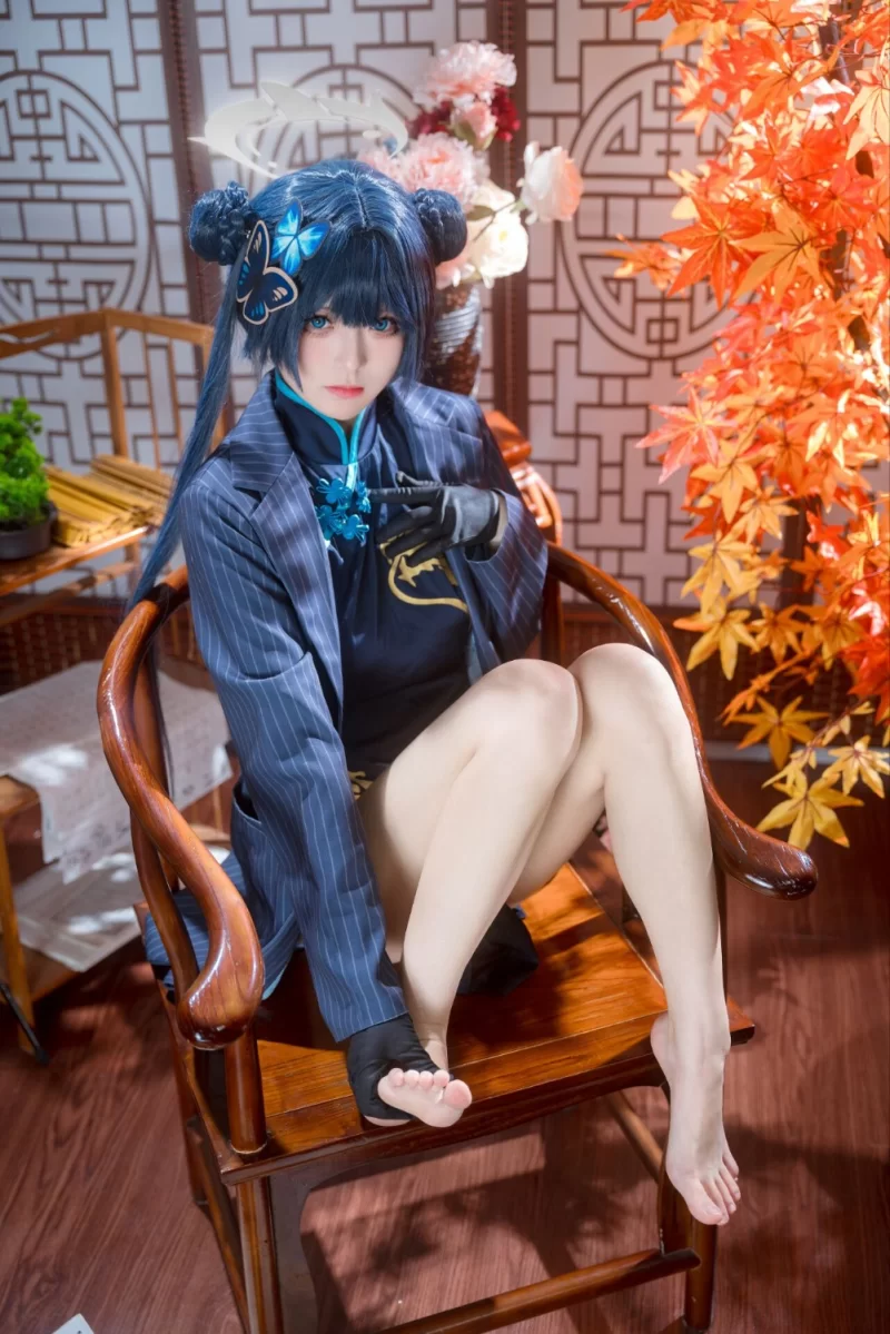 国产coser 九柒喵  碧蓝档案 妃咲 [28P 137.03 MB]【28P+137M】