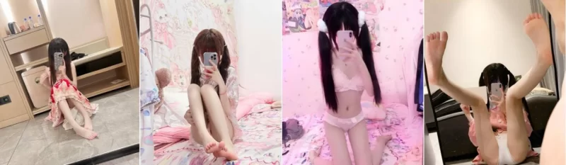 自拍 超嫩福利姬少女『jasmine甜酱』勾人小妖精被大鸡巴爸爸无套爆炒【1+1.1g】