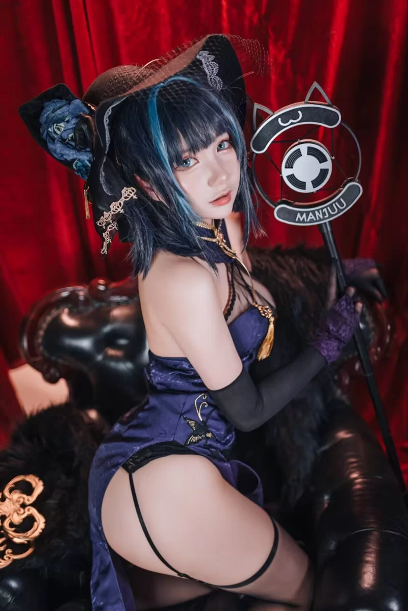 国产coser 是一只熊仔吗柴郡_音乐绚烂_[25P-77MB]【25P+77M】