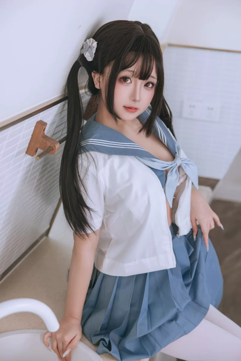 Cosplay 日奈娇 Vol.136 JK学妹 [201P11V-1.66GB][百度网盘]【201P11V+1.66G】