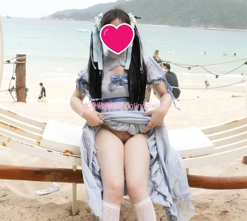 福利姬 冰凌紫萱 – 海南洛丽塔母狗 人前露出私拍福利【245P8V+2.21G】