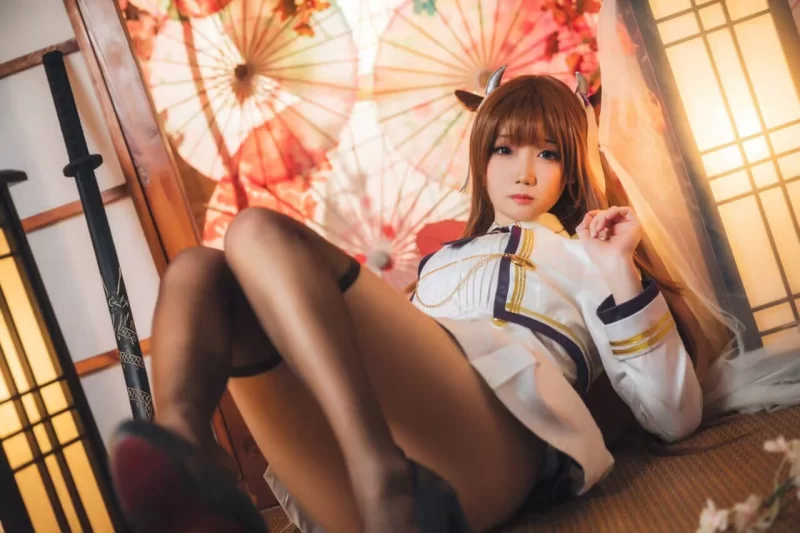 国产coser 焖焖碳 - 碧蓝航线 樫野【30P+564M】