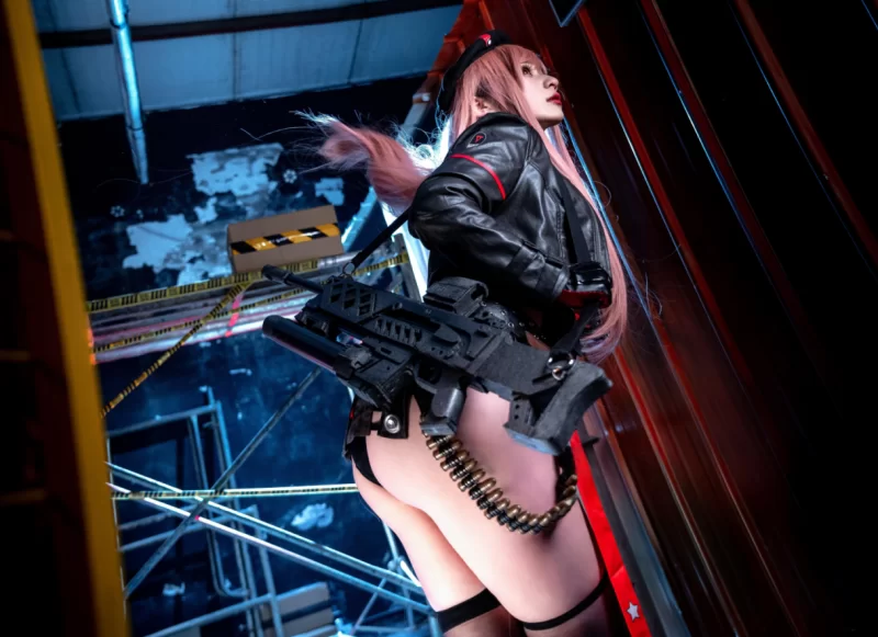 Cosplay Zyra秋_NIKKE 拉毗 贝雷帽  [25P]【25P+300m】