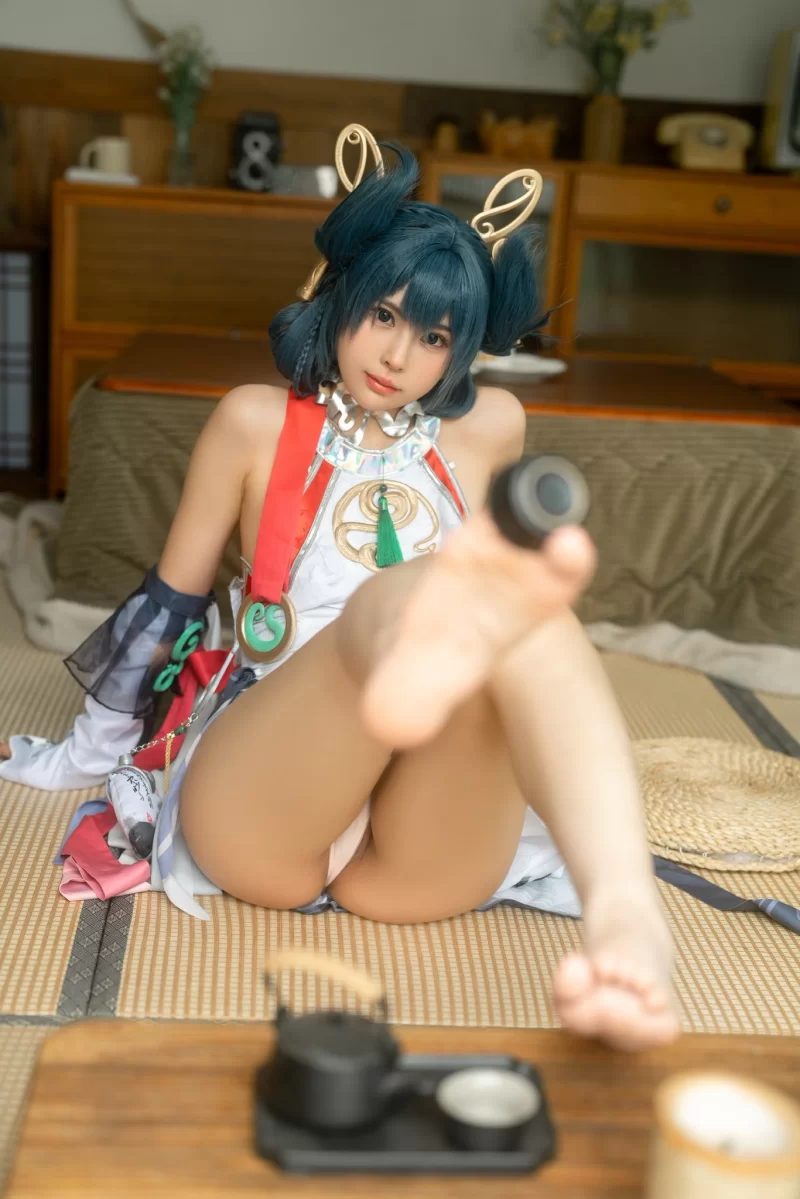 合法萝莉 ✅超极品清纯嫩妹『riko』长筒过膝白袜 粉粉的短裙睡衣 【10v34p+500M】