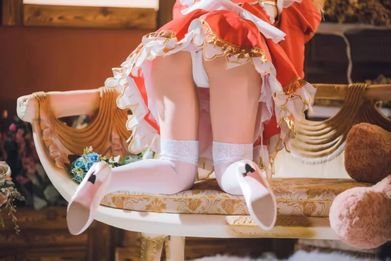 Cosplay 千反田鹿子 - 尼禄女仆【34P+475M】