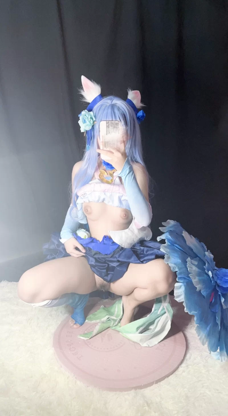 Cosplay 沐沐酱 公孙离花间舞cos【npnv+600】