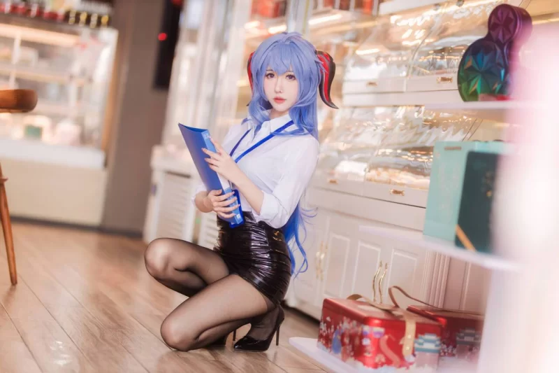 国产coser 仙女月 - 原神 甘雨【34P+240M】