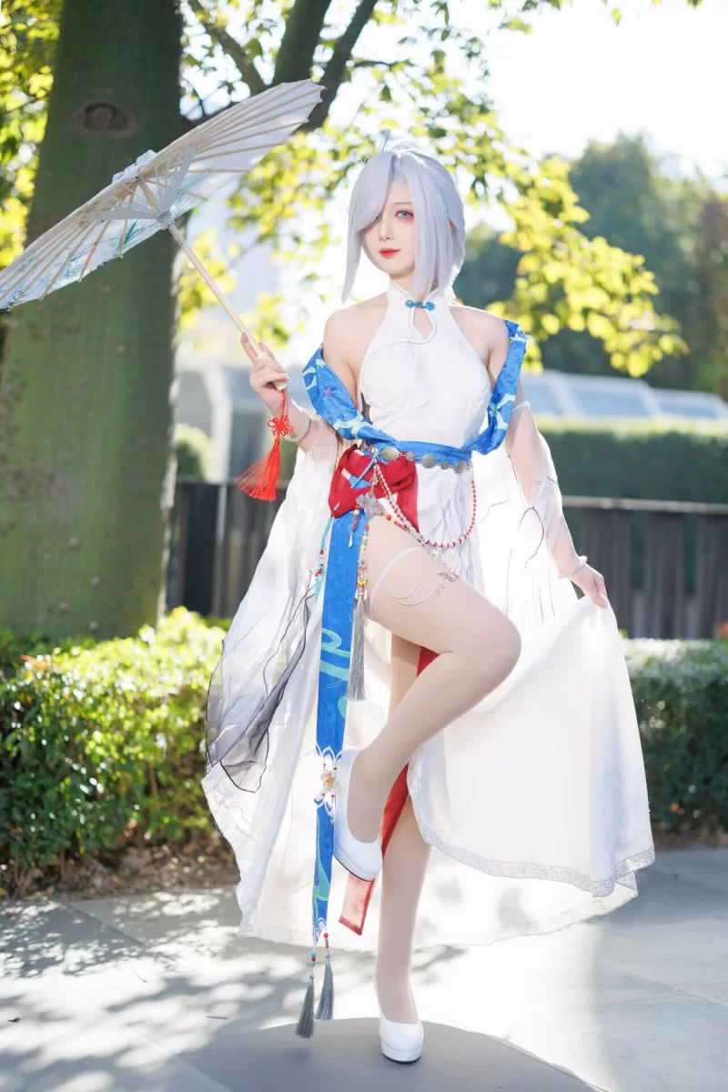 国产coser 封疆疆v 新作 申鹤神女【12P+154M】