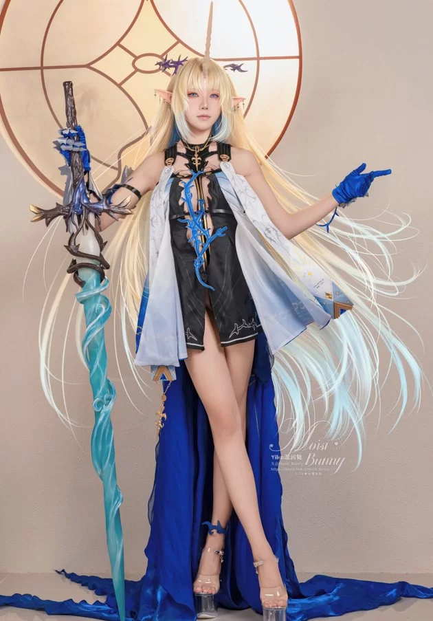 国产coser Yiko湿润兔 - 鸣潮 芙露德莉斯【1+1.98G】
