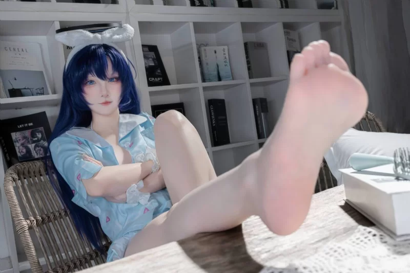国产coser 纸悦Etsu_ko - 蔚蓝档案 优香睡衣【35P+616M】