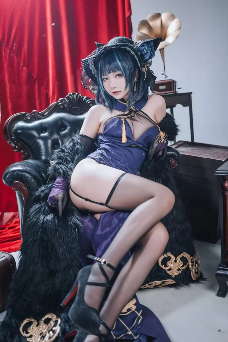 国产coser 是一只熊仔吗柴郡_音乐绚烂_[25P-77MB]【25P+77M】