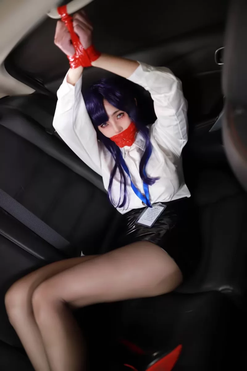 国产coser 上杉绘梨落  雷电将军同人 [58P 487.71 MB]【58P+487M】