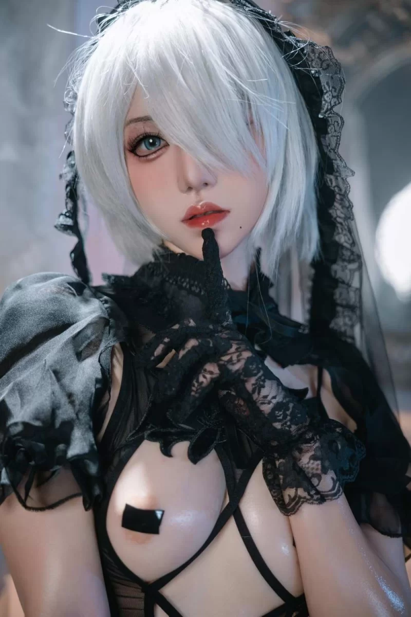 Cosplay 阿薰kaOri - 2B 黑之新娘 4K [93P-402M]【1+402M】