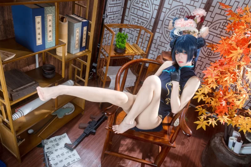 国产coser 九柒喵  碧蓝档案 妃咲 [28P 137.03 MB]【28P+137M】