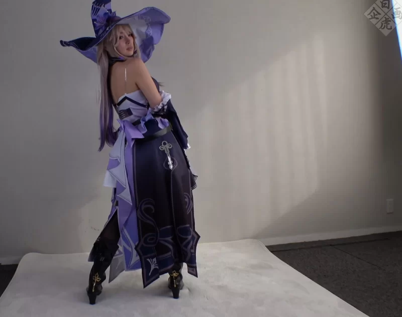 Cosplay 白虎企划 4k大黑塔-崩坏星穹铁道【1+24G】