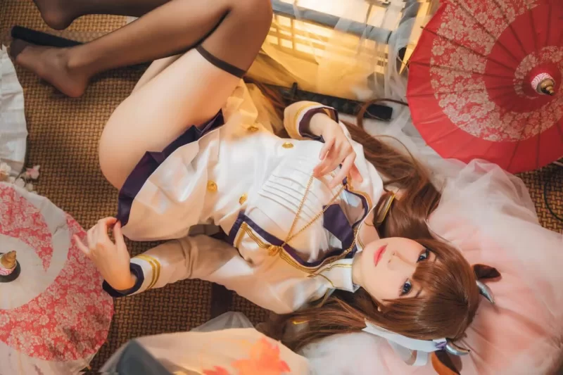 国产coser 焖焖碳 - 碧蓝航线 樫野【30P+564M】