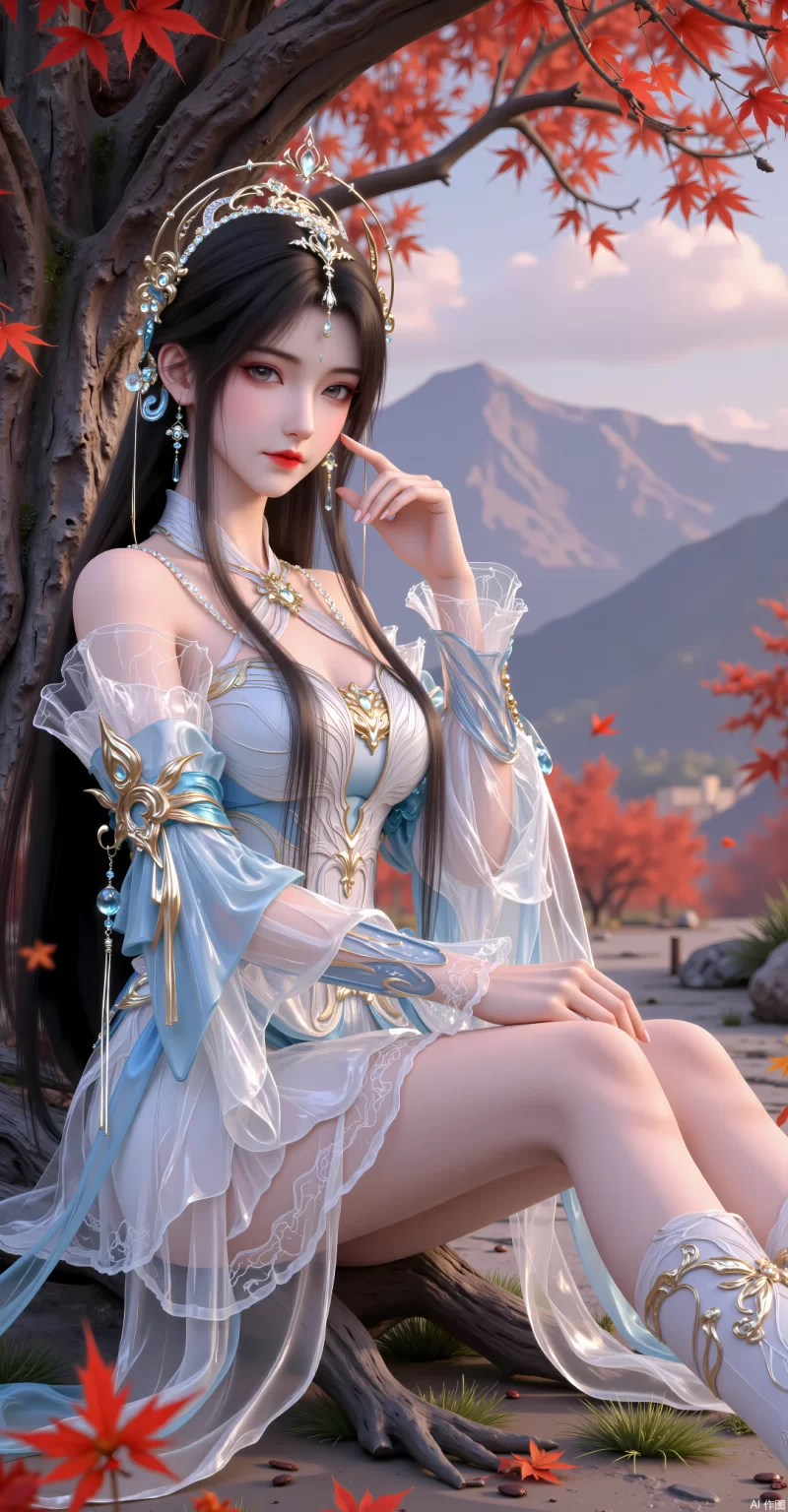 动漫 完美世界-清漪（雨梦图包系列）【43p+680M】