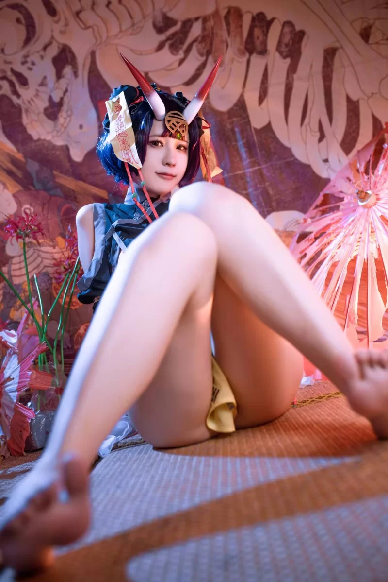 国产coser Quan冉有点饿 - FGO 酒吞童子同人 小僵尸【47P+555M】