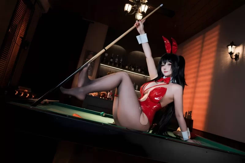 国产coser rioko凉凉子 - 大凤桌球兔女郎【49P7V+462M】