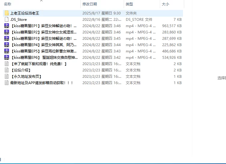 合集 麻豆传媒APP原版视频系列大合集-视频十六kiss糖果屋系列【6V+2.6G】