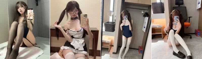 自拍 超嫩福利姬少女『jasmine甜酱』勾人小妖精被大鸡巴爸爸无套爆炒【1+1.1g】