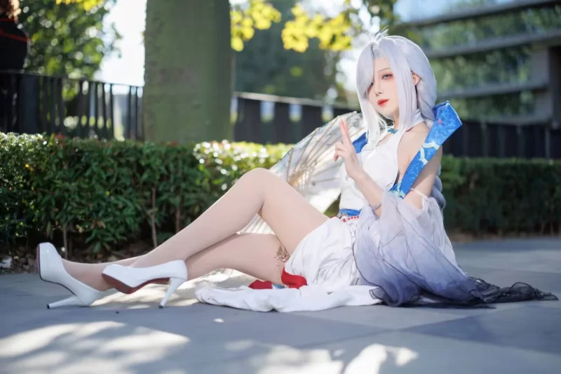 国产coser 封疆疆v 新作 申鹤神女【12P+154M】