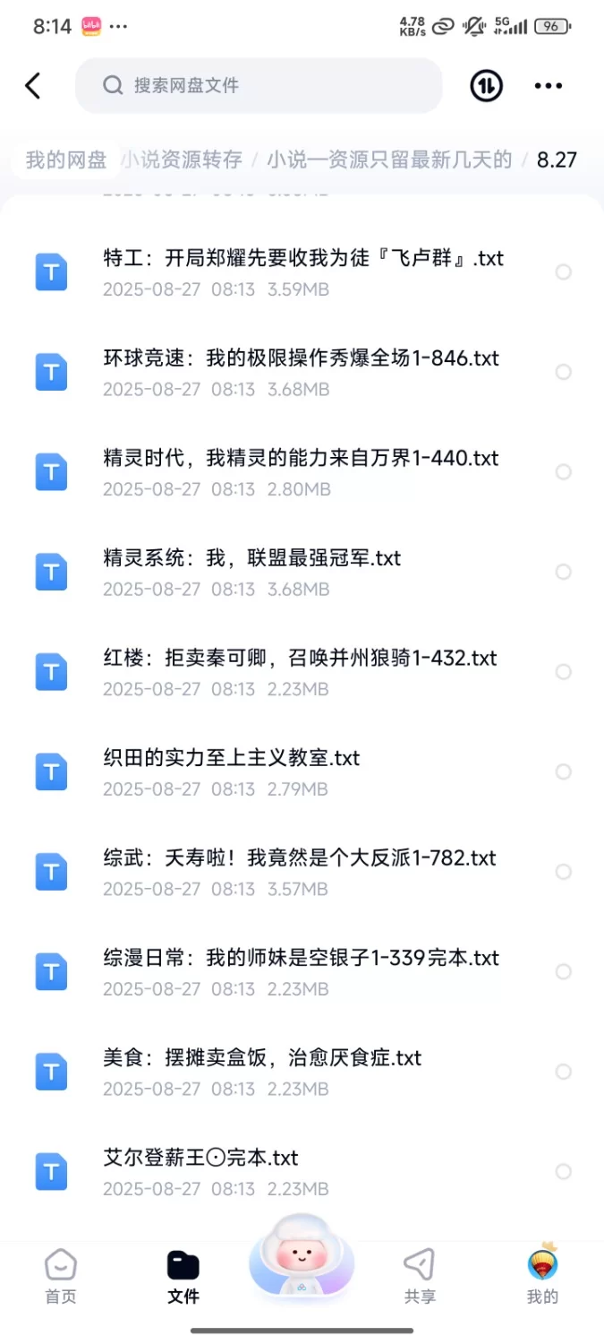 合集 飞卢刺猬猫菠萝包起点次元姬等网站小说合集8.27分享【+77m】