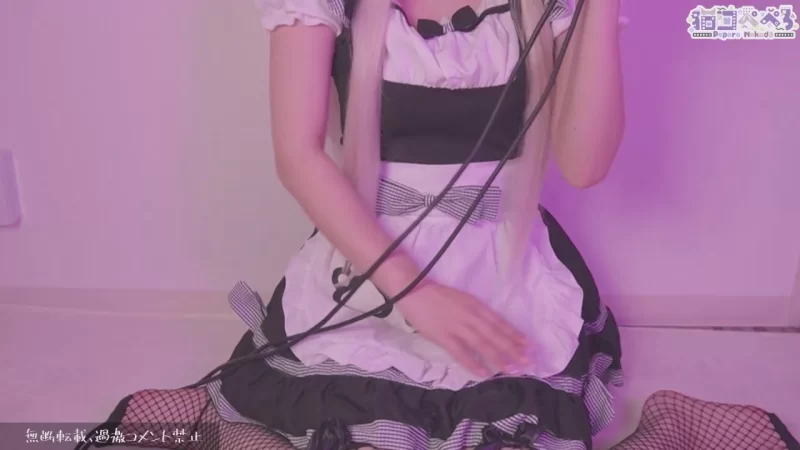 ASMR 4-猫田ぺぺろASMR直播女仆姐姐舔耳体验×助眠放松【1V+200M】
