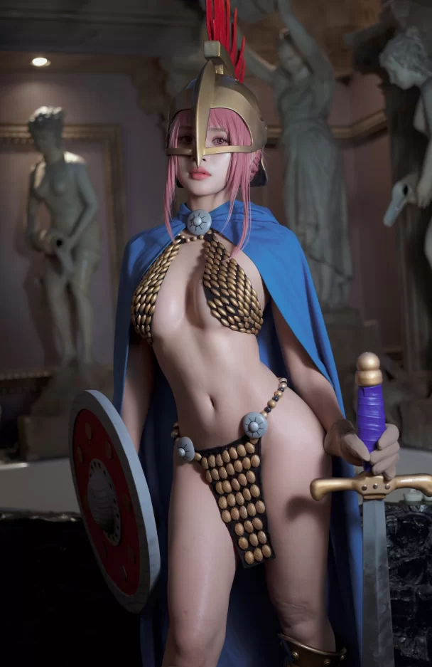 Cosplay Miho美保_海贼王 蕾贝卡 [46P]【46P+400m】