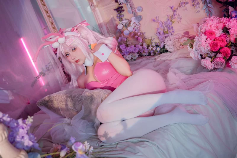Cosplay 是一只熊仔 Vol.034 Nikke爱丽丝 兔女郎 [50P-127MB][百度网盘]【50P+127M】