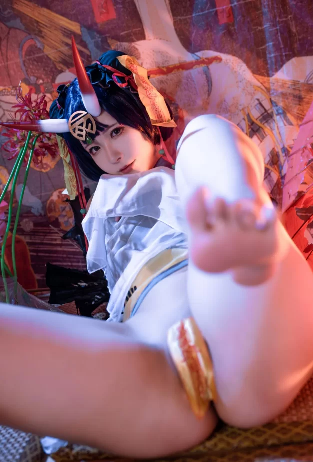 Cosplay Quan冉有点饿_FGO酒吞童子 [47P]【47P+700m】