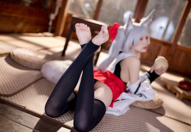 Cosplay 九柒喵_碧蓝 朝凪 [40P]【40P+400m】