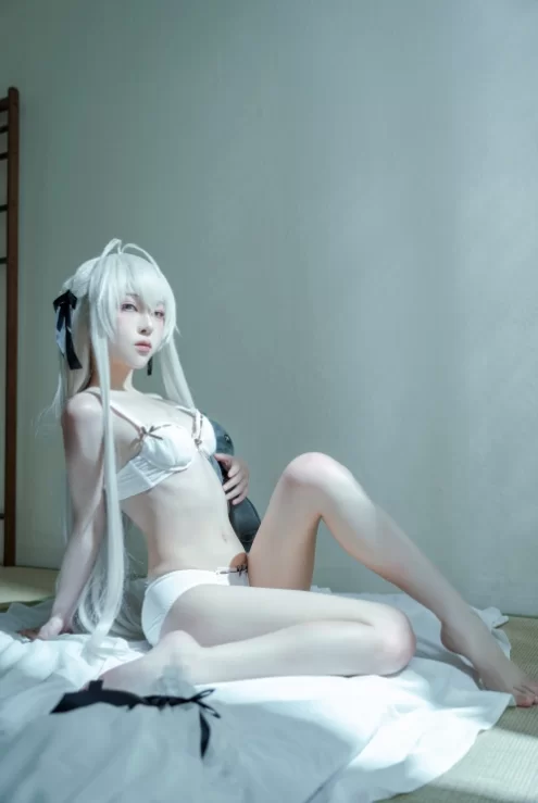 国产coser 矢量鱼 - 春日野穹睡衣 55P-757M【55P+757M】