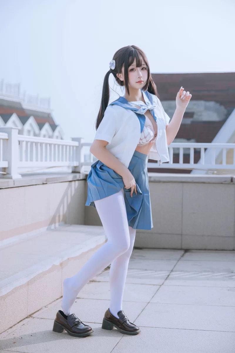 Cosplay 日奈娇 Vol.136 JK学妹 [201P11V-1.66GB][百度网盘]【201P11V+1.66G】