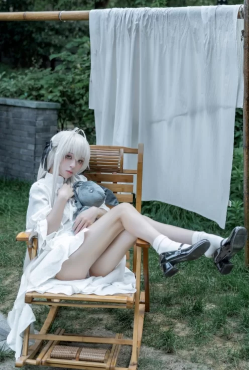 国产coser 矢量鱼 - 春日野穹睡衣 55P-757M【55P+757M】