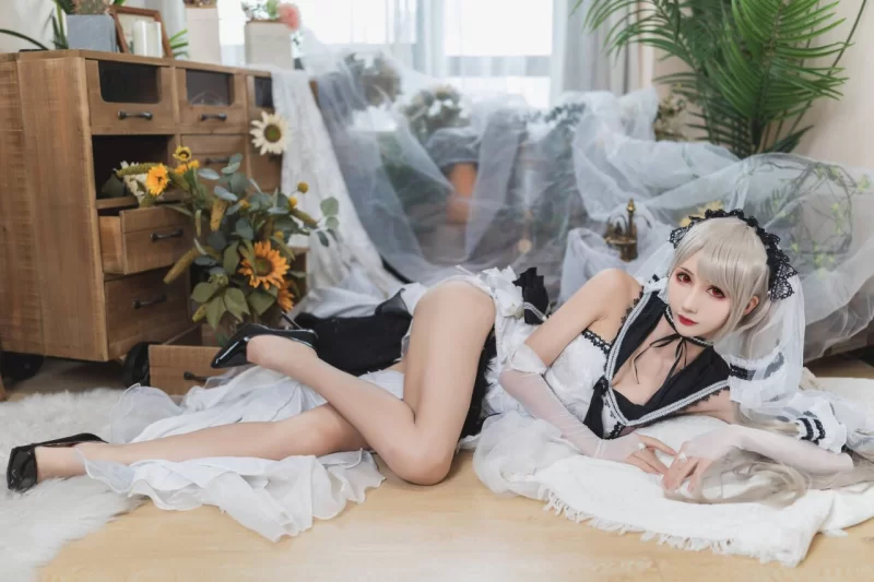 国产coser 雅祈 - 可畏礼服 (碧蓝航线)【27P+386M】