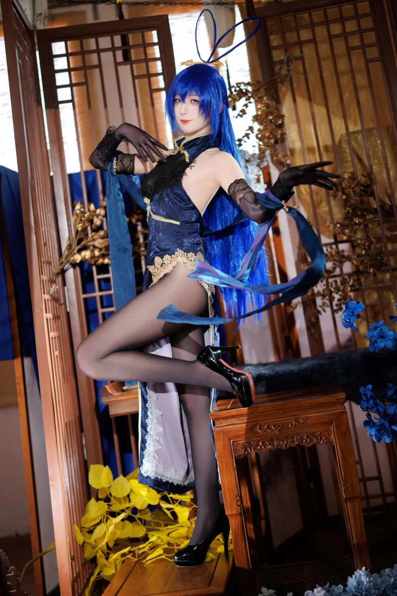Cosplay 封疆疆v Vol.063 花园旗袍新泽西旗袍[43P-627M][百度网盘]【43P+627M】