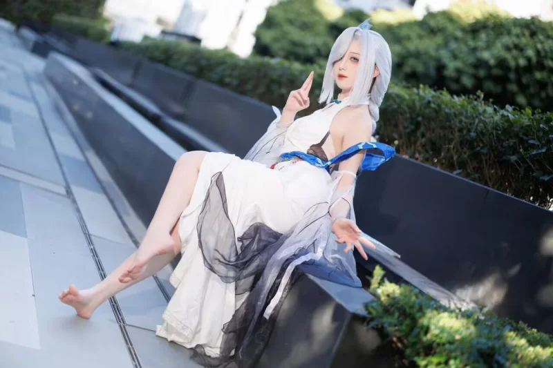 国产coser 封疆疆v 新作 申鹤神女【12P+154M】