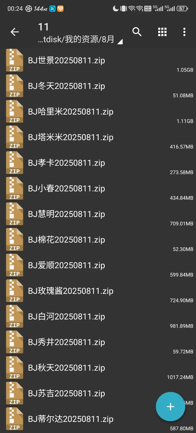 日韩主播 韩国BJ 2025年8月11日【nv+9.56g】