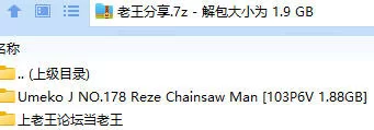 福利姬 Umeko J NO.178 Reze Chainsaw Man【103P6V+1.88GB】