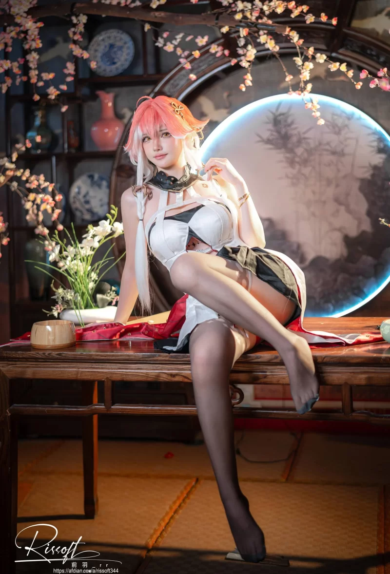 国产coser 49寫真 & Cosplay 前羽rr - 今汐长离【p46+30m】