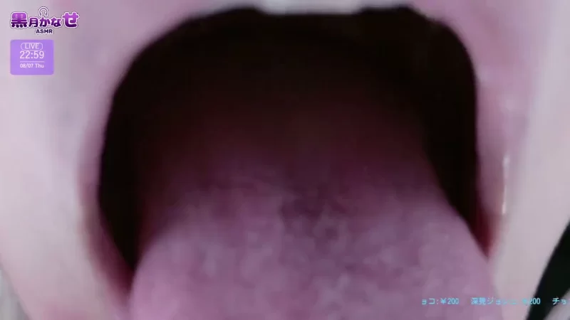 ASMR 1-[ASMR直播]黒月かなせ角色扮演沉浸式贴耳体验【1V+700M】