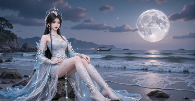 动漫 完美世界-清漪（雨梦图包系列）【43p+680M】