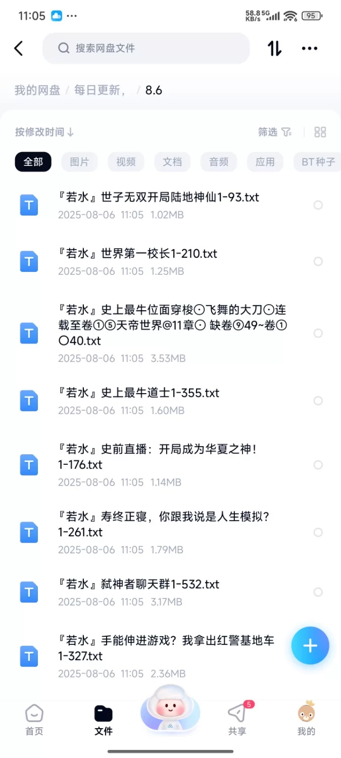 合集 飞卢刺猬猫菠萝包起点次元姬等网站小说合集8.6分享【+165m】