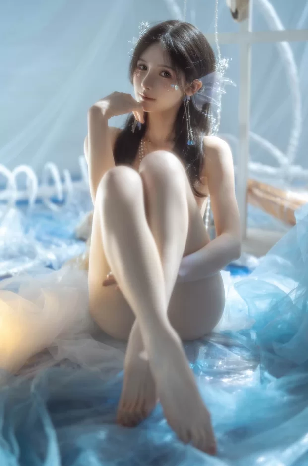 美腿/足控 橙子喵酱_人鱼 [35P+1V]【35P+1V+700m】