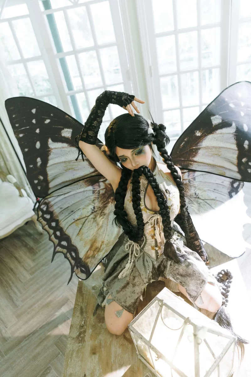 Cosplay 蠢沫沫 Vol.338 枯叶蝶[87P-1.16G][百度网盘]【87P+1.16G】