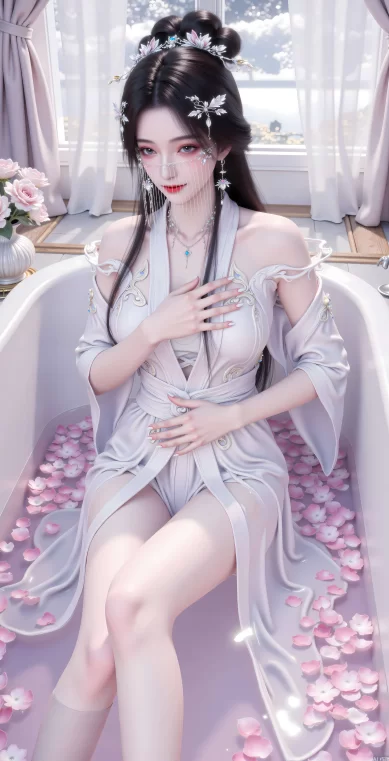 唯美 遮天-安妙依（雨梦图包系列）【np+483m】