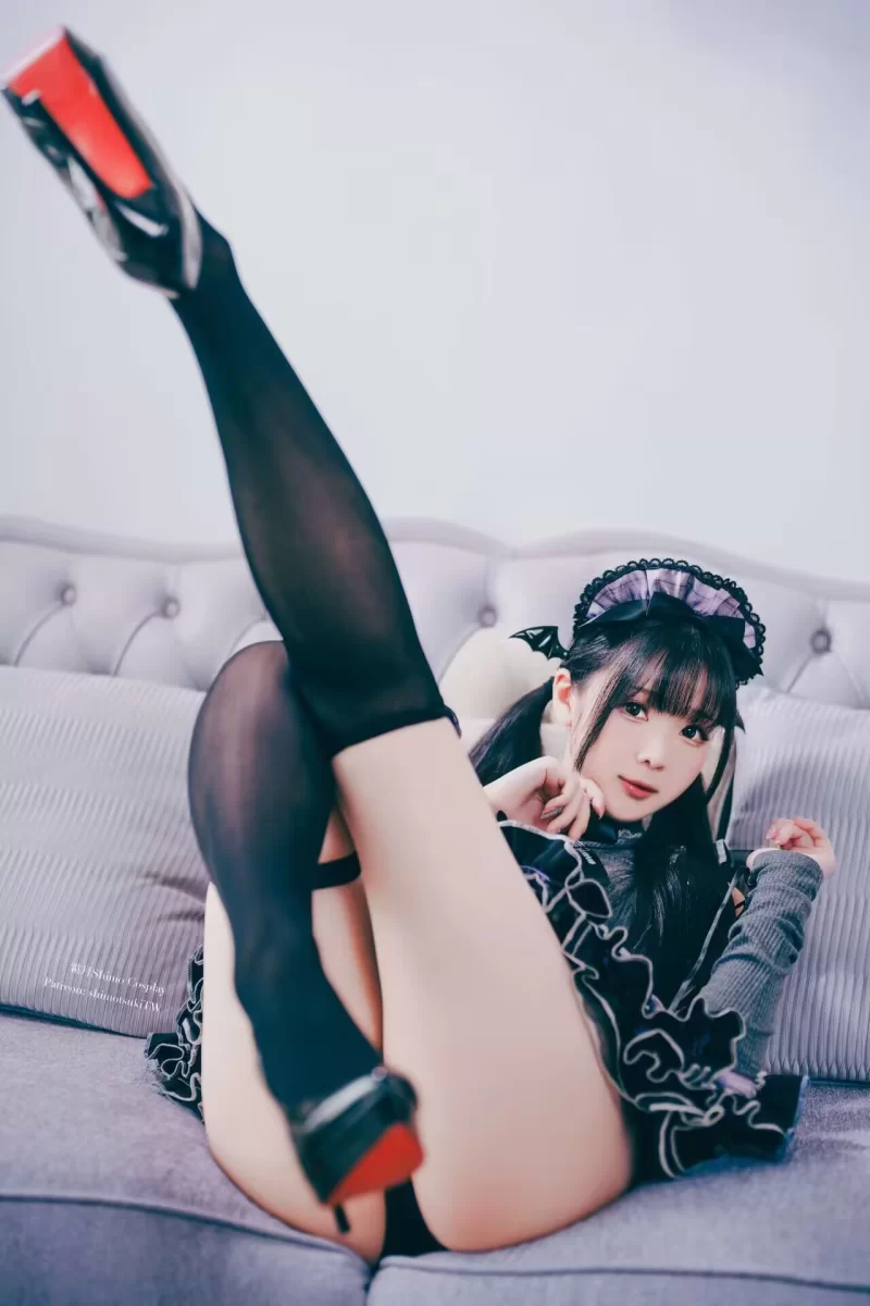 国产coser 霜月shimo - Little Devil Maid【21P+42M】