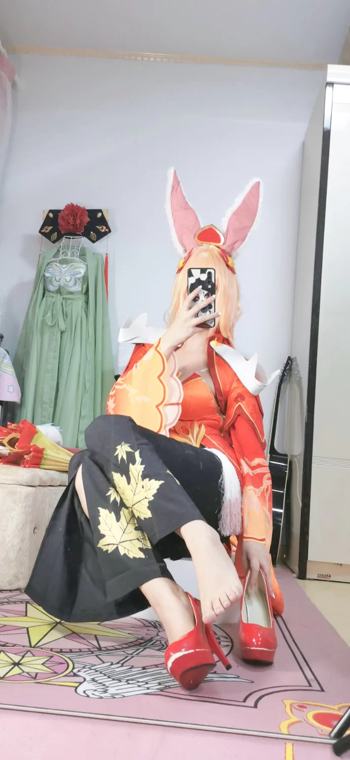 Cosplay 沐沐酱 公孙离原皮【npnv+900】