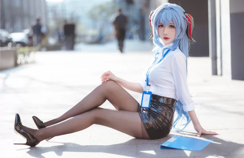 国产coser 仙女月 - 原神 甘雨【34P+240M】